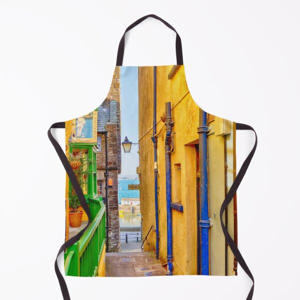 Item preview, A colourfull narrow street in Tenby South Wales designed and sold by John Gilham - Landscape Photography.