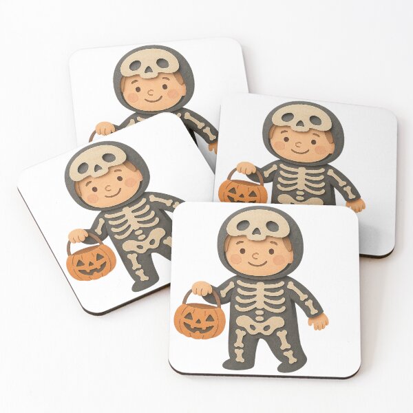 Item preview, Trick-or-Treat Kids Papercut designed and sold by angieart68.