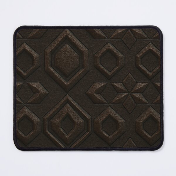 Item preview, Geometric Embossed Leather Pattern designed and sold by Zenvo.