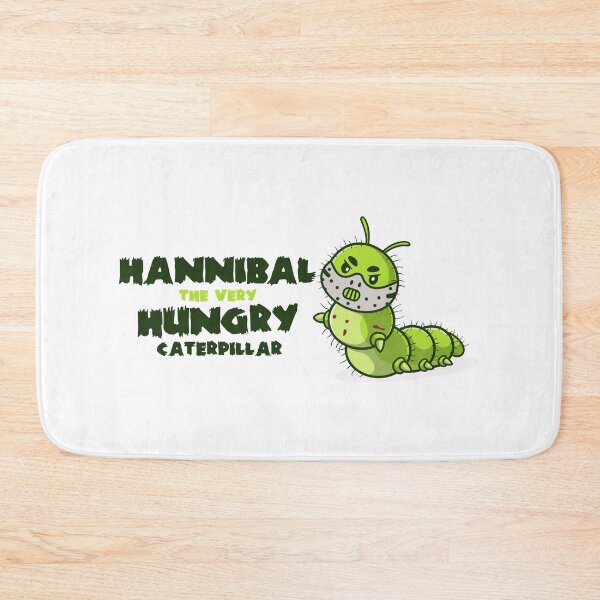 Item preview, Hannibal the very hungry caterpillar – Dark funny Halloween parody  (on light colors) designed and sold by messy-nessie.