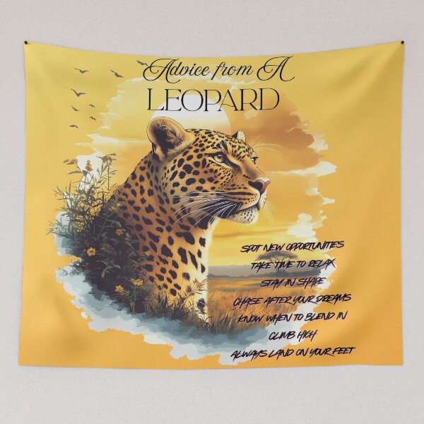Item preview, Advice from a Leopard designed and sold by Chubbyunicorncreations.