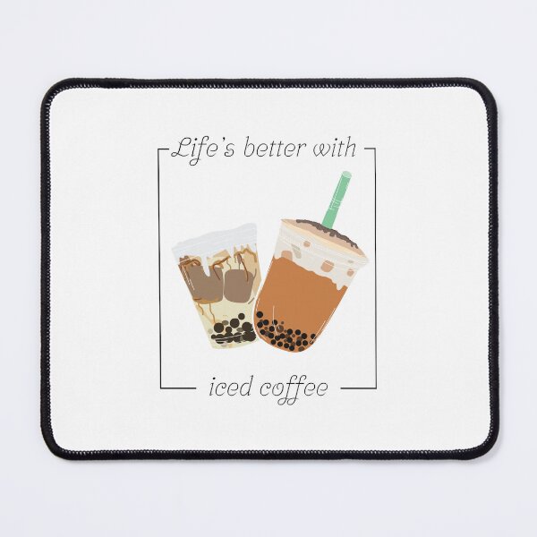 Item preview, Life's better with iced coffee designed and sold by ElisaCDesign.