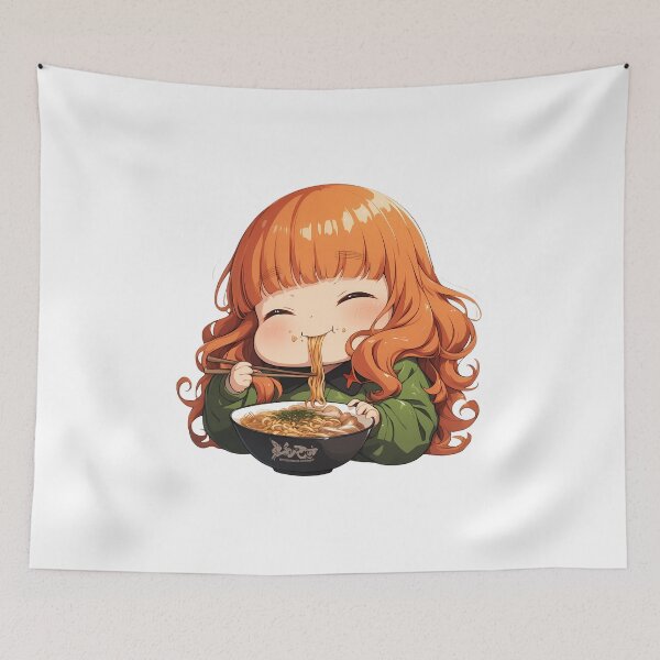 Item preview, Saori Takebe Girls und Panzer Anime Ramen Red Hair designed and sold by Spraykart.