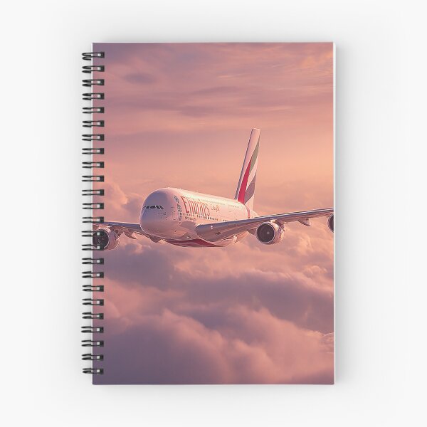 Item preview, Emirates A380 volando alto designed and sold by Skyframe Aviation.