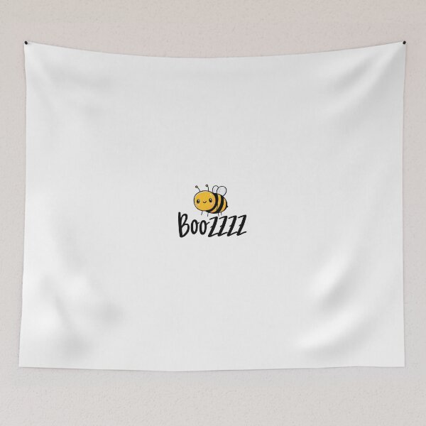 Item preview, Cute Bee “BooZZZZ” Sticker designed and sold by BubbleDream Art .