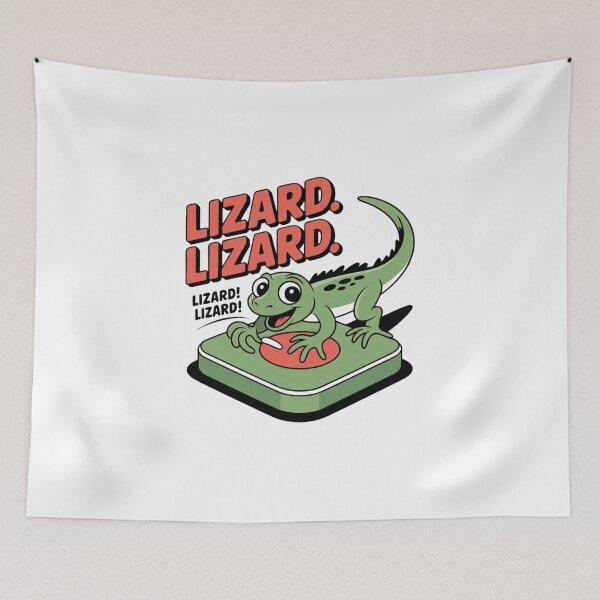 Item preview, Lizard Lizard Lizard meme Funny Tshirt designed and sold by Okada's t-shirts & accessories.