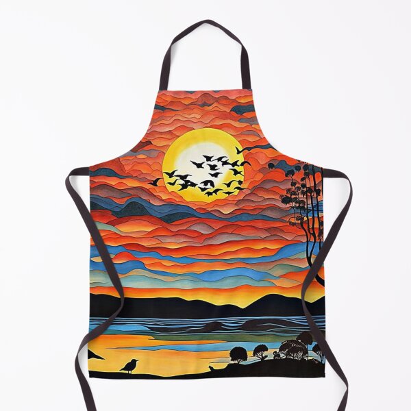 Item preview, Silhouetted at sunset 1 designed and sold by George Hutton Hunter.