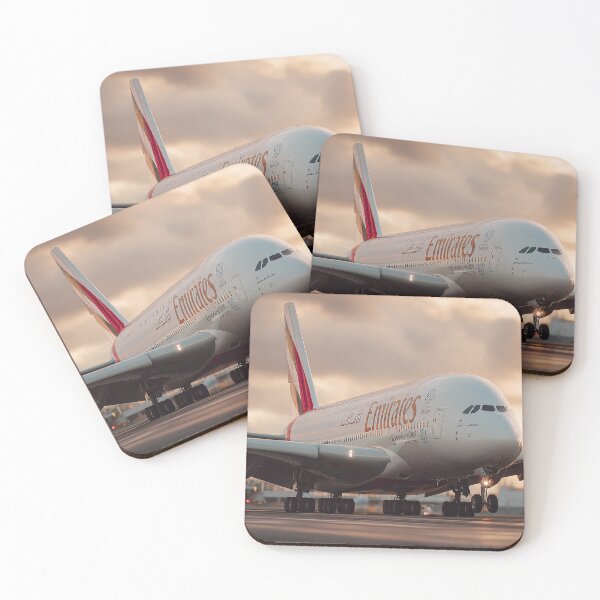 Item preview, Emirates A380 Waiting To Go designed and sold by Skyframe Aviation.