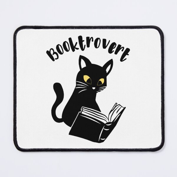Item preview, Booktrovert cat with book designed and sold by HandicraftArt.