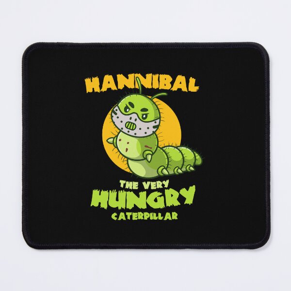 Item preview, Hannibal the very hungry caterpillar – Dark funny Halloween parody (on dark colors) designed and sold by messy-nessie.
