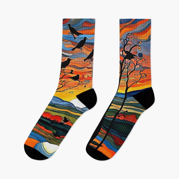 Item preview, Silhouetted at sunset 3 designed and sold by George Hutton Hunter.
