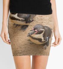 Penguin Couple Mini Skirt