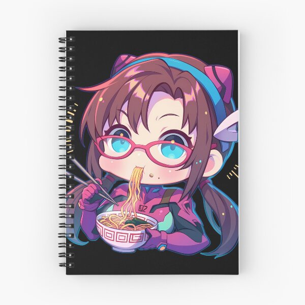 Item preview, Illustrious Neon Mari Makinami Evangelion Ramen Anime Girl Pink Suit Glasses designed and sold by Spraykart.