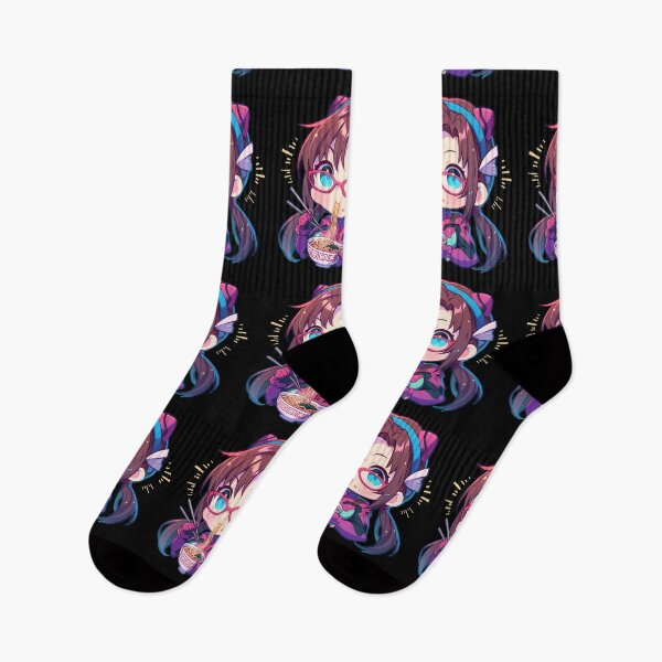 Item preview, Illustrious Neon Mari Makinami Evangelion Ramen Anime Girl Pink Suit Glasses designed and sold by Spraykart.