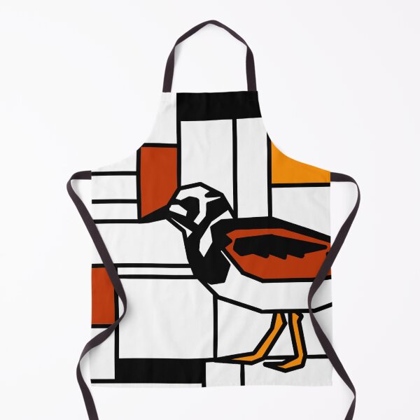 Item preview, Mondrian Ruddy Turnstone designed and sold by CCArtPrints.