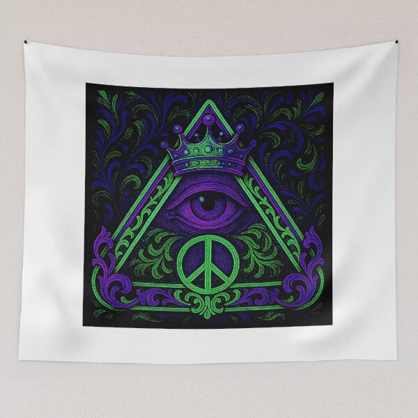 Item preview, aug 21 tileartwork eye peace designed and sold by tileartwork.