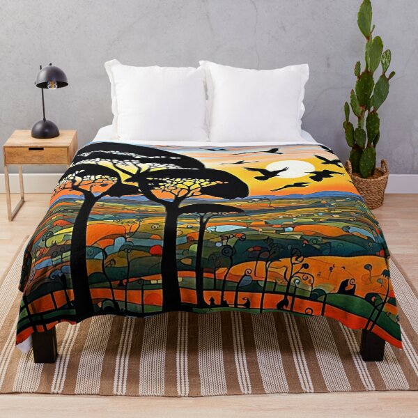 Item preview, Silhouetted at sunset 4 designed and sold by George Hutton Hunter.