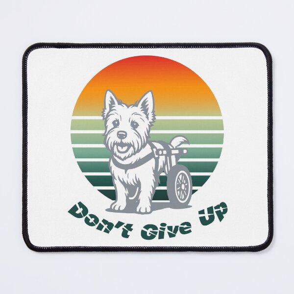 Item preview, Don't Give Up - Disabled Dog designed and sold by PERIferyART.
