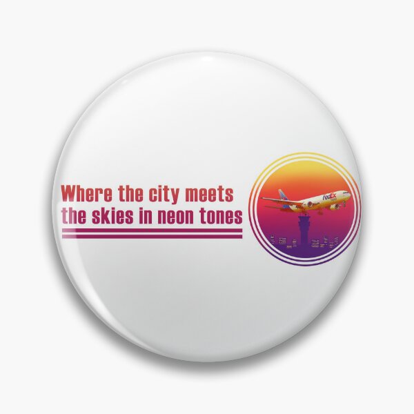Item preview, Where the city meets the skies in neon tones designed and sold by west-ilustra.
