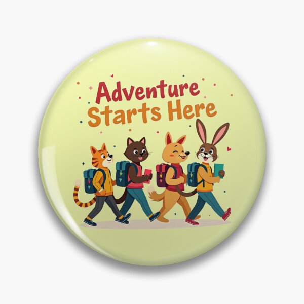 Item preview, Cute Animal Friends Back to School Adventure Art designed and sold by MyWittyThings.