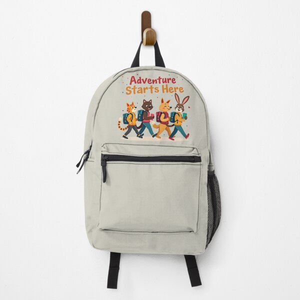 Item preview, Cute Animal Friends Back to School Adventure Art designed and sold by MyWittyThings.