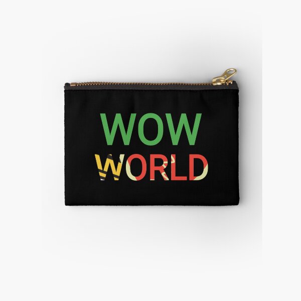 Item preview, wow world text colorful texts designed and sold by vibeno1.