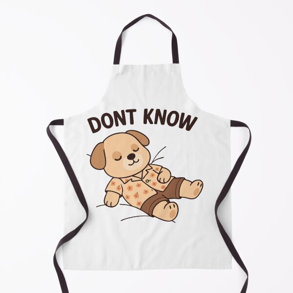 Item preview, Cute Bear Funny Quote – Don’t Know Lazy Mood designed and sold by graphicnew.