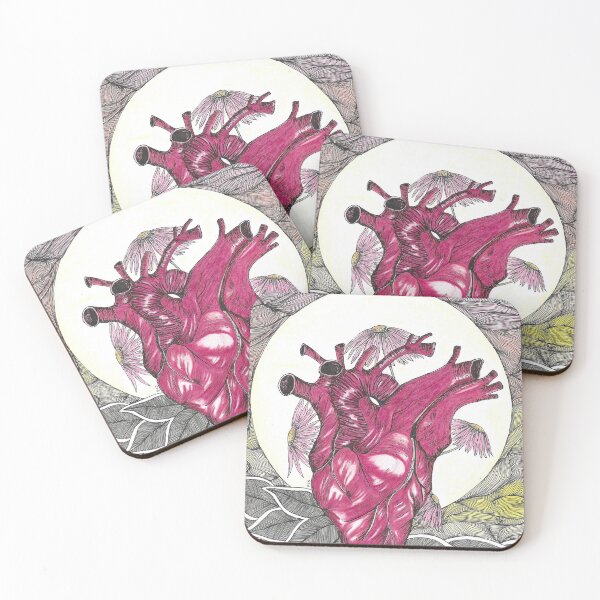 Item preview, Still Heart Original Hand Drawn Artwork designed and sold by Fay Smith Art.