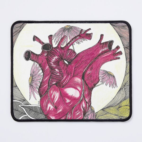 Item preview, Still Heart Original Hand Drawn Artwork designed and sold by Fay Smith Art.