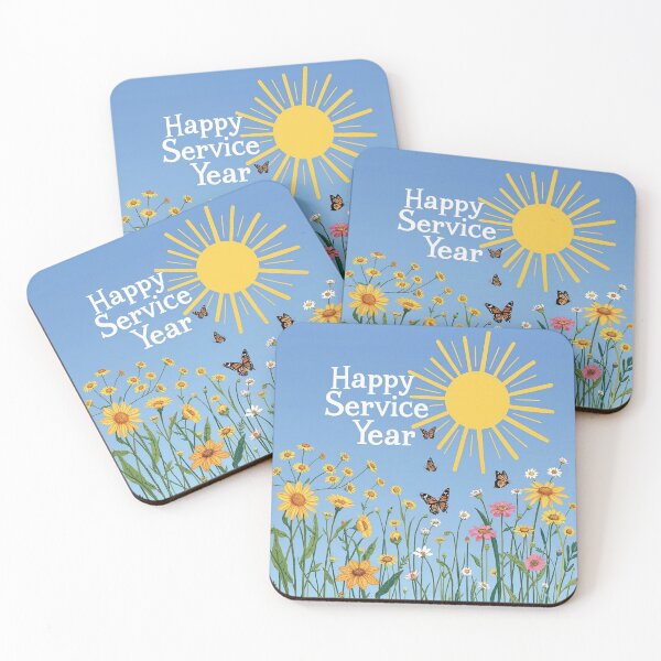 Item preview, Happy Service Year, Sunny Day  designed and sold by IvaRenee.