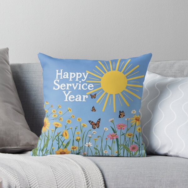 Item preview, Happy Service Year, Sunny Day  designed and sold by IvaRenee.
