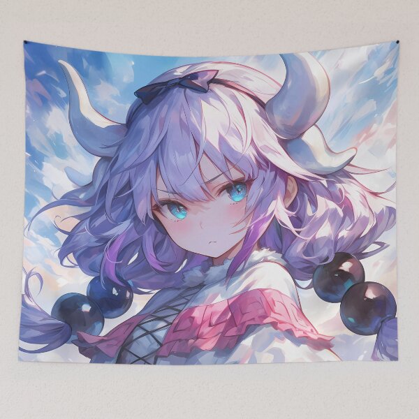 Item preview, Miss Kanna Kamui Dragon Maid Sky Horn Girl Anime Magic designed and sold by 108Recordings.