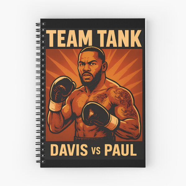 Item preview, Team Tank Davis vs Paul | Boxing Fan Vintage T-Shirt designed and sold by BRAINROTWEAR.