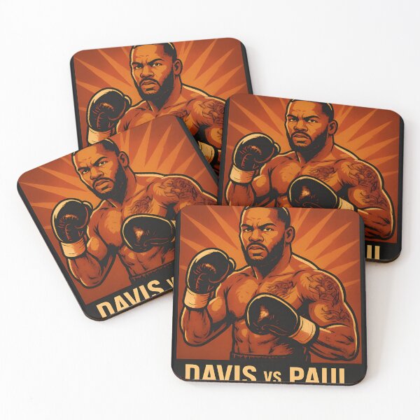Item preview, Team Tank Davis vs Paul | Boxing Fan Vintage T-Shirt designed and sold by BRAINROTWEAR.