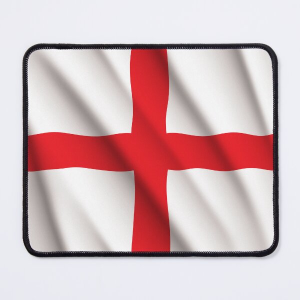 Item preview, Fluttering St George's Cross of England Flag designed and sold by ArtByPMW.