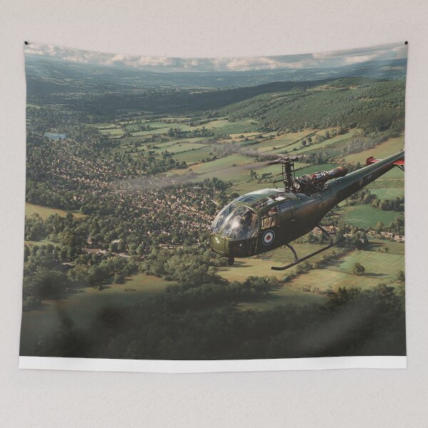 Item preview, Westland Belvedere on a Low Pass designed and sold by Skyframe Aviation.