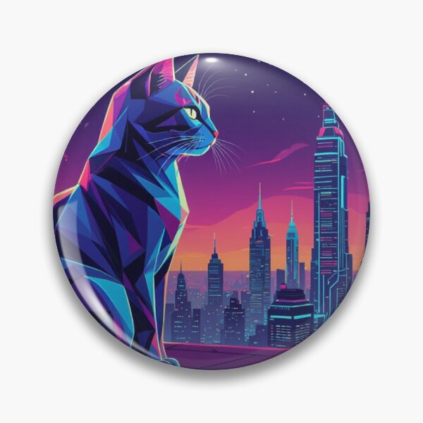 Item preview, Gato de la jungla urbana designed and sold by xArchGoDx.