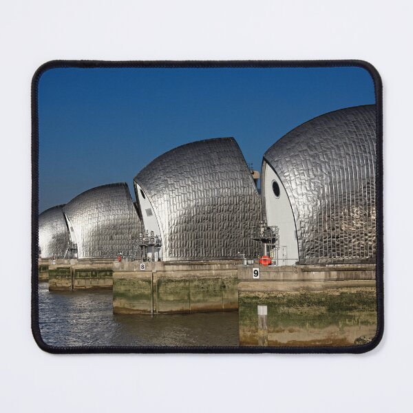 Item preview, The Thames Flood Barrier London England UK designed and sold by John Gilham - Landscape Photography.