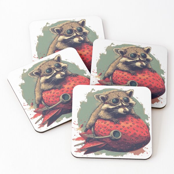 Item preview, Raccoon Rocket designed and sold by Mood Wavers.