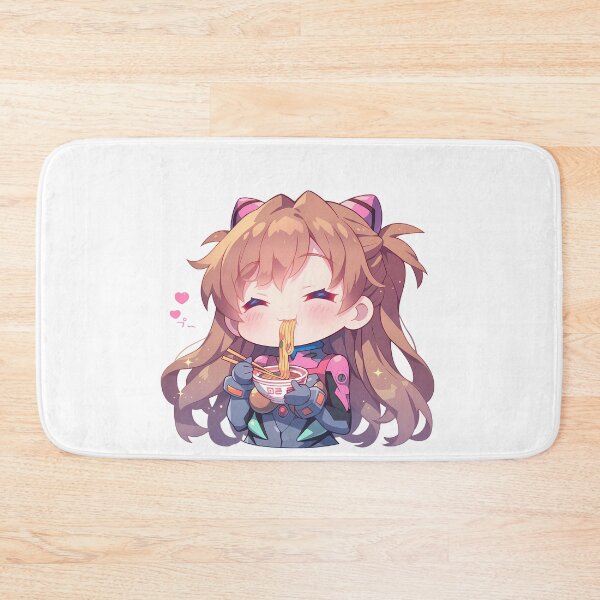 Item preview, Makinami Neon Mari Illustrious Evangelion Anime Girl Ramen Feast designed and sold by 108Recordings.