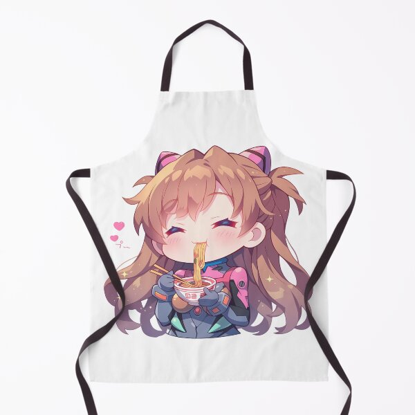 Item preview, Makinami Neon Mari Illustrious Evangelion Anime Girl Ramen Feast designed and sold by 108Recordings.