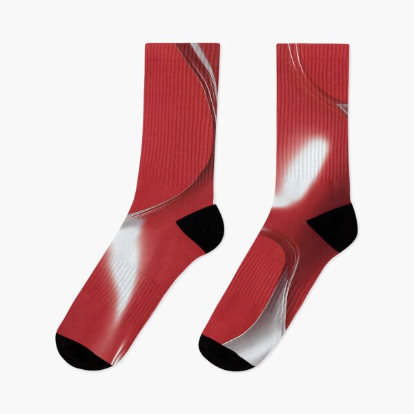 Item preview, Y2K Red Chrome Liquid Futuristic Pattern designed and sold by Velvetcosmonova.