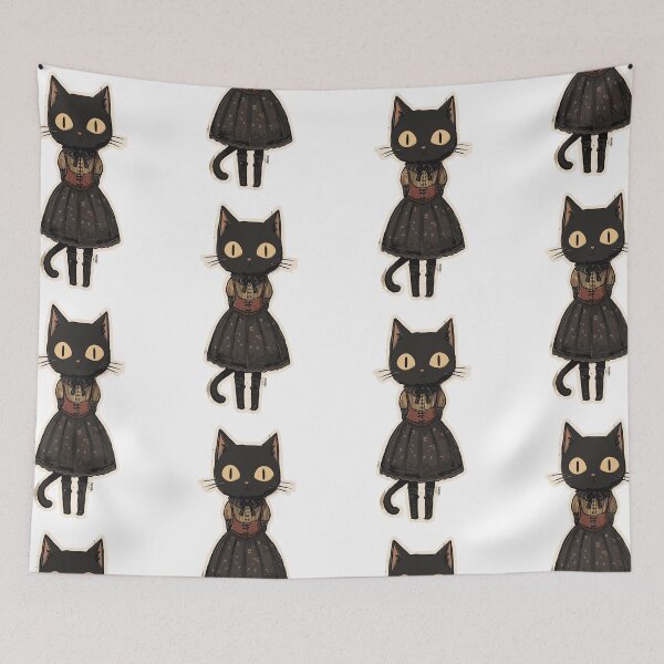Item preview, Gothcore Black Cat Shadows designed and sold by bapupa.
