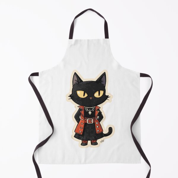 Item preview, Eerie Gothic Black Cat designed and sold by bapupa.