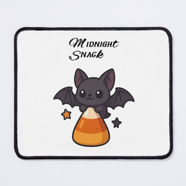 Item preview, Cute Bat with Candy Corn – Kawaii Halloween Illustration designed and sold by Apple-Design369.