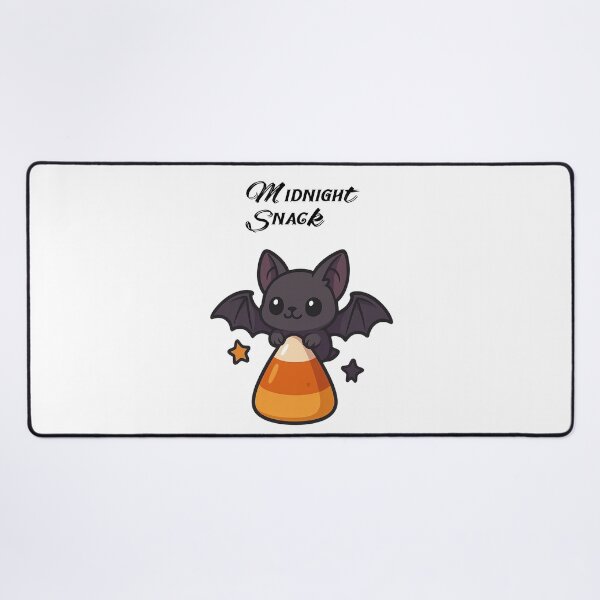 Item preview, Cute Bat with Candy Corn – Kawaii Halloween Illustration designed and sold by Apple-Design369.