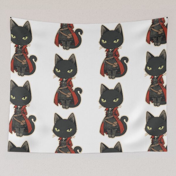 Item preview, Dark Feline Gothcore Charm designed and sold by bapupa.