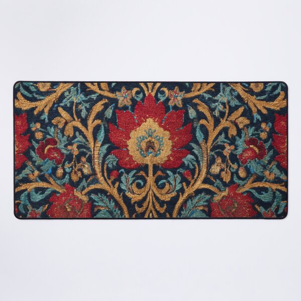 Item preview, Eastern Turkish Kilim Carpet Flowers Rug designed and sold by GrinGalore.