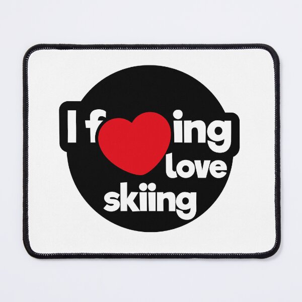 Item preview, I love skiing designed and sold by Coops Clothing.