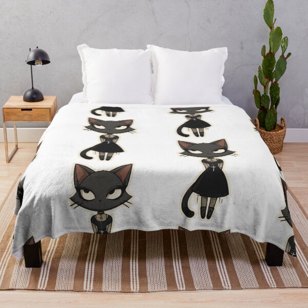 Item preview, Spooky Night Black Cat designed and sold by bapupa.